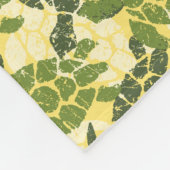 Honu Zee Turtle Hawaiian Aloha - Olive Fleece Deken (Hoek)