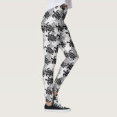 Honu Zee Turtle Hawaiian Aloha Silver Leggings (Rechts)