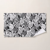 Honu Zee Turtle Hawaiian Coordinates Grey Bad Handdoek (Handdoek)