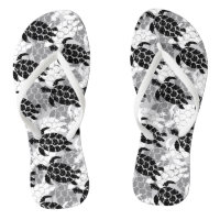 Honu Zee Turtle Hawaiian Tapa Black
