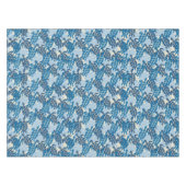 Honu Zee Turtle Hawaiian Tapa - Indigo Tafelkleed (Voorkant (Horizontaal))