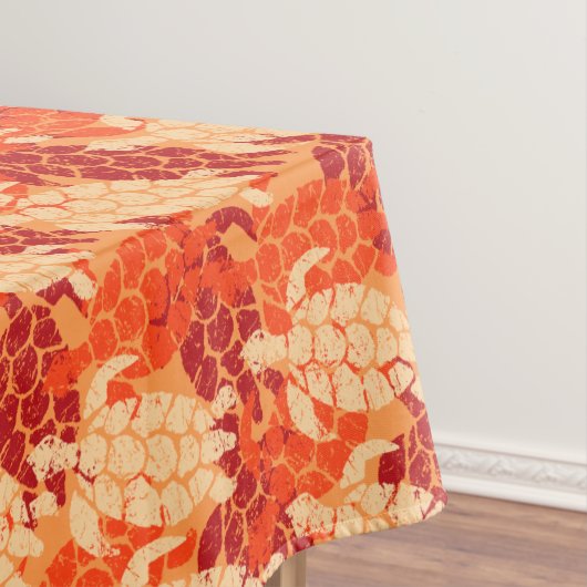 Honu Zee Turtle Hawaiian Tapa-Papaya Tafelkleed (Voorbeeld)