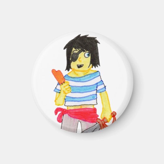 Honzo, de piraat magneet (Voorkant)