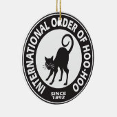 Hoo-Hoo Logo Keramisch Ornament (Rechts)