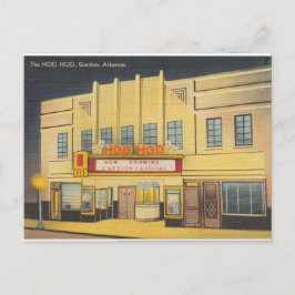 Hoo Hoo Theater, Gudon, Arkansas Briefkaart