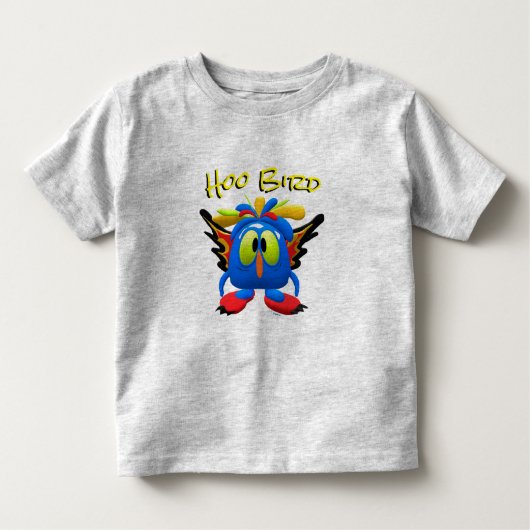 Hoo Owl Bird Monster Character Kinder Shirts (Voorkant)