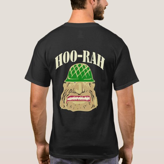 Hoo-Rah Christmas  T-shirt (Achterkant)