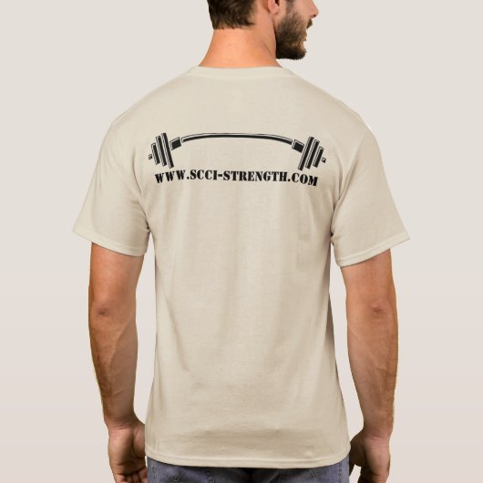 Hooah T-shirt (Achterkant)