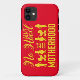 HOOD ALS MOTHERHOOD grappig moederdag Case-Mate iPhone Case