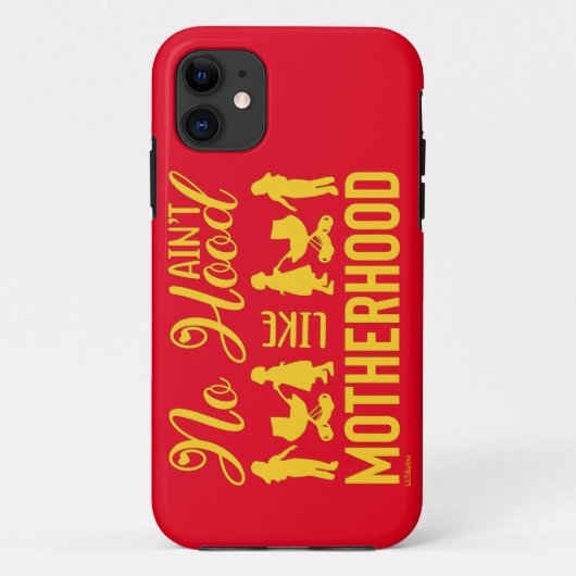 HOOD ALS MOTHERHOOD grappig moederdag Case-Mate iPhone Case (Achterkant)