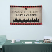 Hood Buffalo Plaid Birthday Spandoek (Beurs)