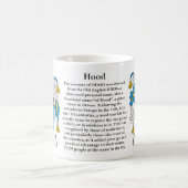 Hood, de Oorsprong, de Betekenis en de Mok Crest (Center)