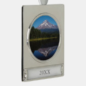 Hood in het meer verzilverd banner ornament (Rechts)