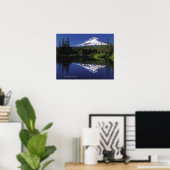 Hood in Oregon, 20 x 16 inch Poster (Thuiskantoor)
