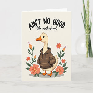 Hood Like Motherhood Kunstkaart Kaart