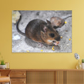Hood Mouse Canvas Afdruk (Insitu (Woonkamer))