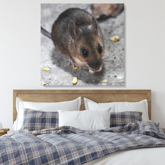 Hood Mouse Canvas Afdruk (Insitu (Slaapkamer))