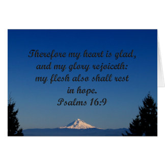 Hood Oregon Psalm 16:9