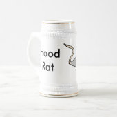 Hood Rat Stein Bierpul (Voorkant links)