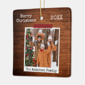 Hood Red Pset Craft Direct Photo Style Keramisch Ornament (Links)