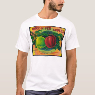 Hood River Apple Crate LabelHood River, OF T-shirt