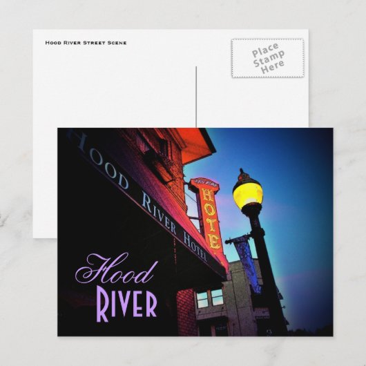 Hood River Briefkaart (Voorkant / Achterkant)