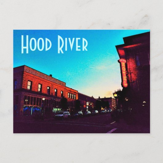 Hood River Briefkaart (Voorkant)