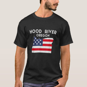 Hood River Oregon USA State America Travel Oregoni T-shirt