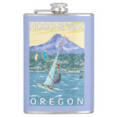 Hood River, ORWind Surfers & Kite Boarders Heupfles (Voorkant)