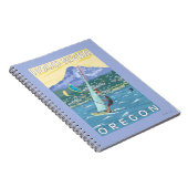 Hood River, ORWind Surfers & Kite Boarders Notitieboek (Rechterzijde)