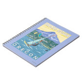 Hood River, ORWind Surfers & Kite Boarders Notitieboek (Linkerzijde)