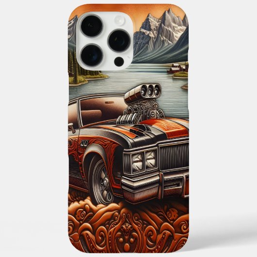 Hood Scoop Car in natuurlijke elegantie Case-Mate iPhone Case (Achterkant)