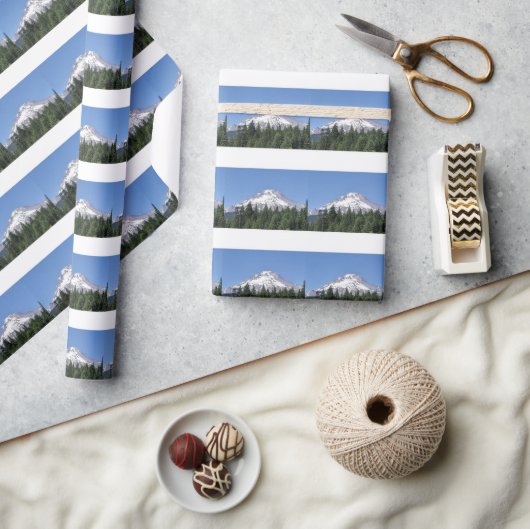 Hood Ski Bowl Wrapping Paper Cadeaupapier (Crafts)