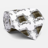 Hood Tartan Shield Stropdas (Opgerold)