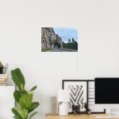 Hood Tunnel, Needles Highway, South Dakota Poster (Thuiskantoor)