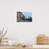 Hood Tunnel, Needles Highway, South Dakota Poster (Keuken)