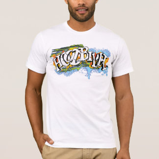 Hoodbilly Techno Splash Graffiti #2 T-shirt