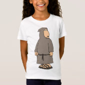 Hooded Monk Meisjes T-shirt (Voorkant)