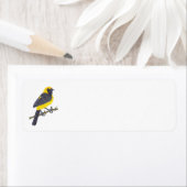 HOODED ORIOLE ETIKET (Insitu)