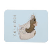 Hooded Rats Rock Agouti Hooded Rat Magneet (Horizontaal)