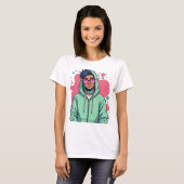 Hooded Street Vib T-shirt (Voorkant volledig)