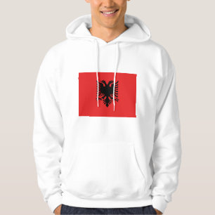 Hooded Sweatshirt met vlag van Albanië