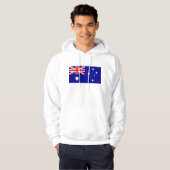 Hooded Sweatshirt met vlag van Australië (Voorkant volledig)