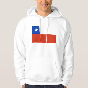 Hooded Sweatshirt met vlag van Chili