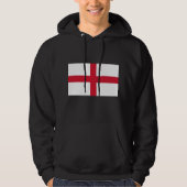 Hooded Sweatshirt met vlag van Engeland (Voorkant)