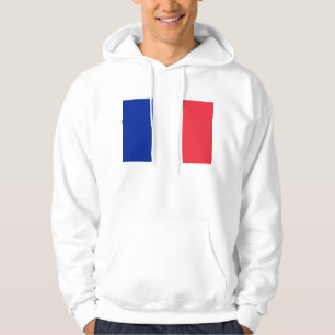 Hooded Sweatshirt met vlag van Frankrijk
