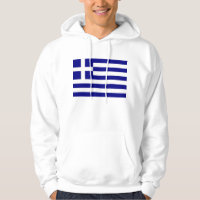 Hooded Sweatshirt met vlag van Griekenland