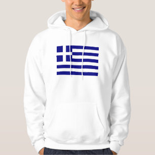 Hooded Sweatshirt met vlag van Griekenland