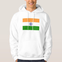Hooded Sweatshirt met vlag van India
