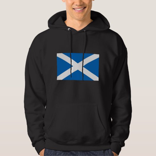Hooded Sweatshirt met vlag van Schotland (Voorkant)
